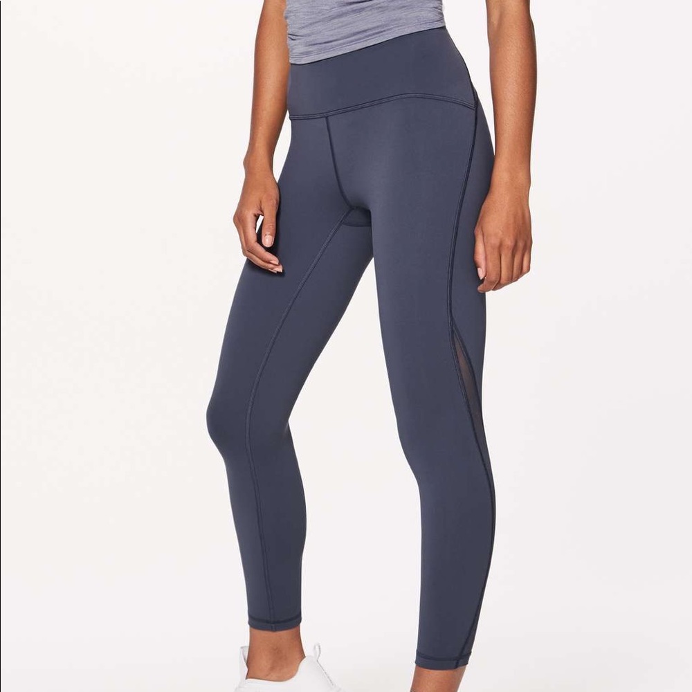 Lululemon Train Times 7/8 Size 2 in Navy